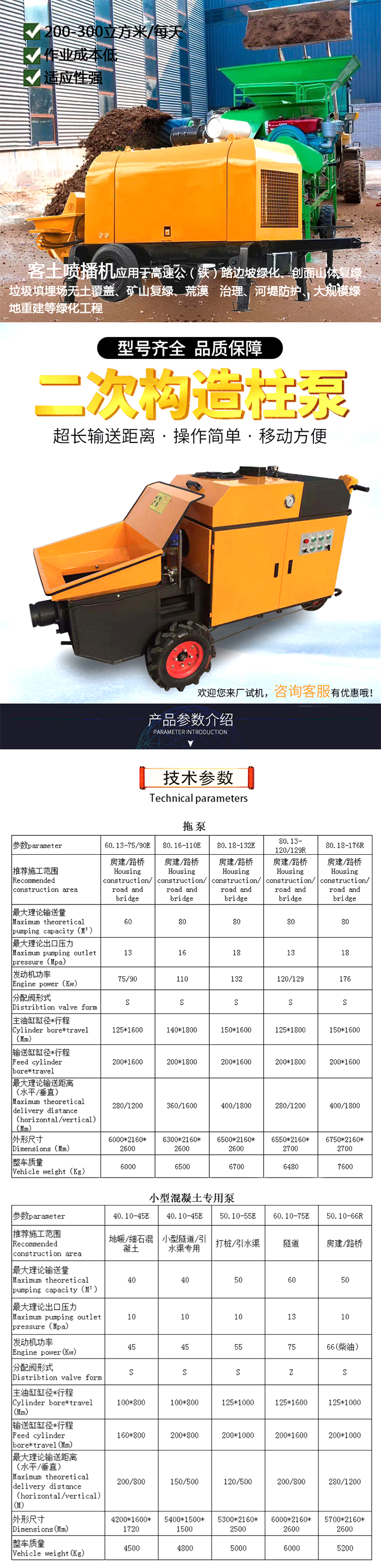 柴油拖泵、電機(jī)拖泵、拖泵、強(qiáng)制式拖泵、隧道拖泵、細(xì)石混凝土泵、砂漿泵、碎石泵、地泵